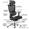 Офісне крісло Mealux S8 Air Black (HF-S8P M/B)