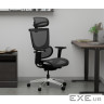 Офісне крісло Mealux S8 Air Black (HF-S8P M/B)