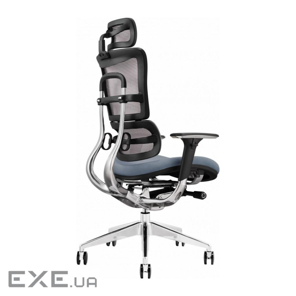 Офісне крісло GT Racer X-801 Bright Gray (X-801 Bright Gray (W-20 B-40))