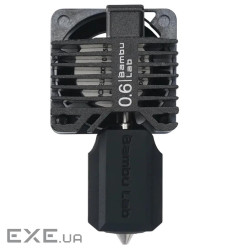 Хотенд (Сопло) Bambu Lab Hotend -P1 0.6mm Hardened Steel Nozzle, Complete Hotend Assembly (FAH005-P)