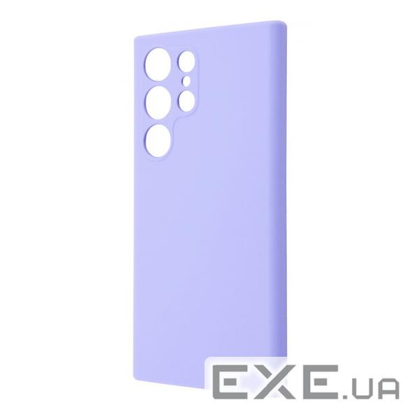 Чохол WAVE Full Silicone Cover Samsung Galaxy S23 Ultra light purple (39153 light purple)