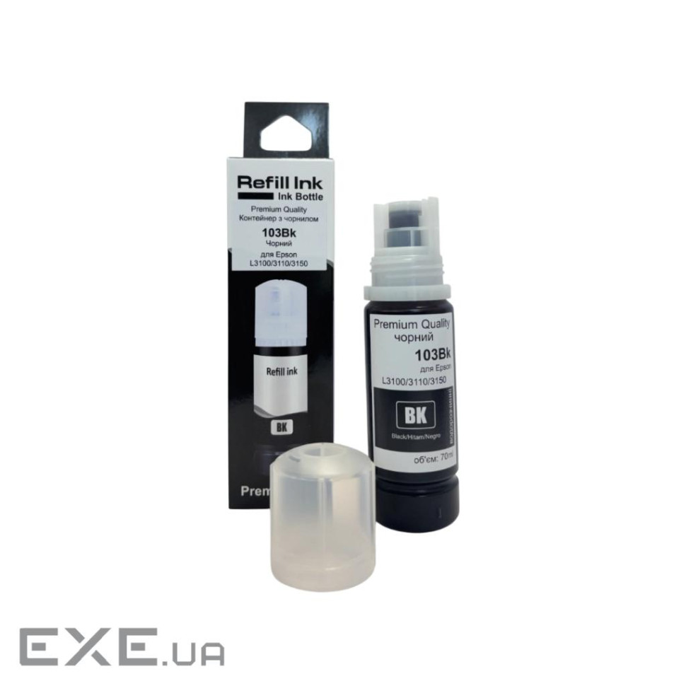 Чорнило Premium Quality Epson 103Bk 70мл Black (70264882)