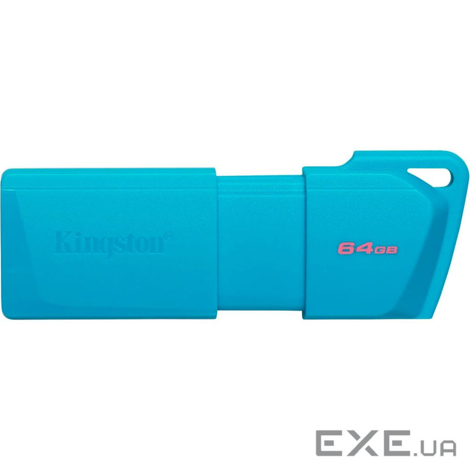 Флеш-накопитель USB3.2 64GB Kingston DataTraveler Exodia M Aqua Blue (KC-U2L64-7LB)