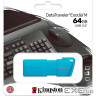 Флеш-накопитель USB3.2 64GB Kingston DataTraveler Exodia M Aqua Blue (KC-U2L64-7LB)