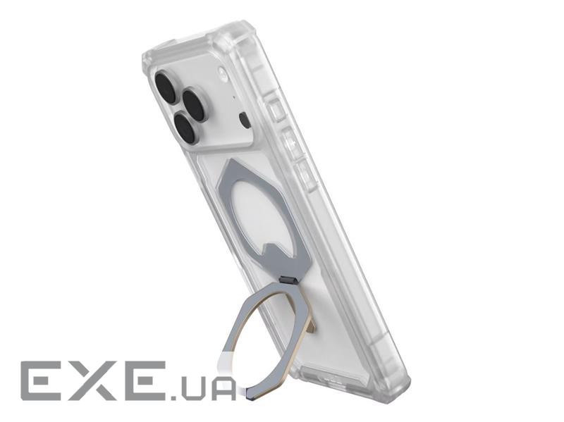 Чохол UAG для iPhone 17 Pro Max, Plasma XTE MagSafe, Clear/Titanium (114528114G36)