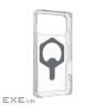 Чохол UAG для iPhone 17 Pro Max, Plasma XTE MagSafe, Clear/Titanium (114528114G36)