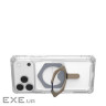 Чохол UAG для iPhone 17 Pro Max, Plasma XTE MagSafe, Clear/Titanium (114528114G36)