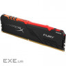 Модуль пам'яті HYPERX Fury RGB DDR4 2666MHz 16GB XMP (HX426C16FB3A/16)