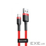 Кабель Baseus Cafule Lightning 2A (3m) red (CALKLF-R09)