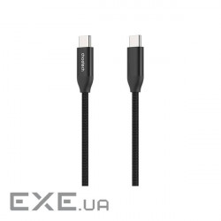 Дата кабель USB-C to USB-С 1.0m 240W USB2.0 Choetech (XCC-1035-BK)