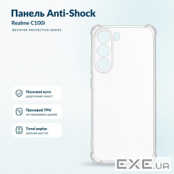 Чохол до мобільного телефона BeCover Anti-Shock Realme C100i Clear (716089)