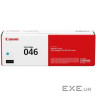 Картридж Canon 046 Cyan (1249C002)