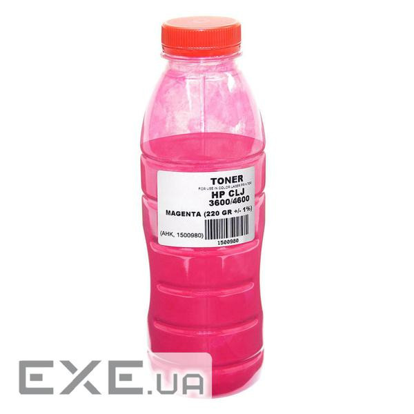 Тонер HP CLJ 4600/4650, Canon LBP-2510/5500, 220г Magenta AHK (1500980)