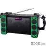 Акустична система NEWVEW NV-9172 Solar Panel/BT/USB/TF/FM Green (NWVW-NV-9172-GN)