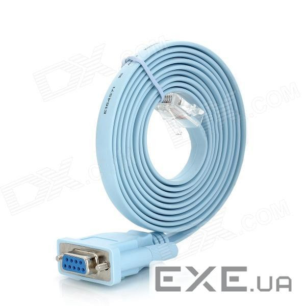 Кабель / перехідник DB9 RJ45, 1.5m, Blister (DB9 >RJ45 1,5м) (DB9 >RJ45 1,5 (DB9 >RJ45 1,5м)