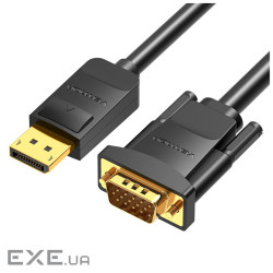Патч-корд 2м, S/FTP cat 6 RJ-45 Extension black Vention (IBLBH)