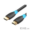 Кабель мультимедійний HDMI M to HDMI M 2.0m 4K60Hz black Vention (AAGBH)