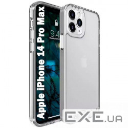 Чохол-накладка BeCover Space Case для Apple iPhone 14 Pro Max Transparancy (708584)