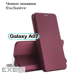 Чохол до мобільного телефона BeCover Exclusive Samsung Galaxy A07 SM-A075 Red Wine (713887)