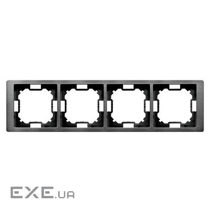 Рамка Neos BASIC 4x, титановый (BMRC4/052)