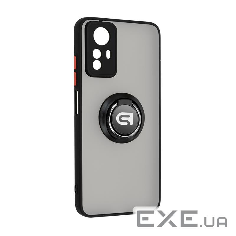 Чохол-накладка Armorstandart Frosted Matte Ring для Xiaomi Redmi Note 12s 4G Black (ARM68898)