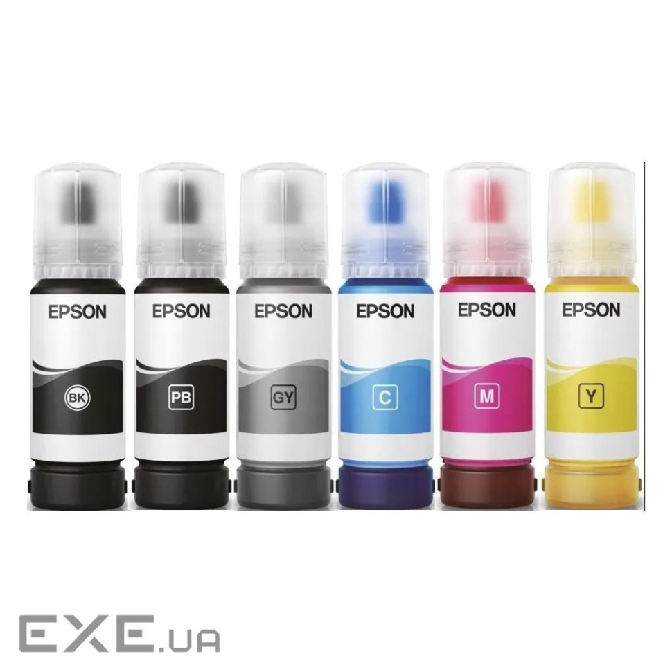 Чорнило WWM Epson 115 B/C/M/Y/G/BP SET 6х140г, L8160/L8180 (E115SET6-2)
