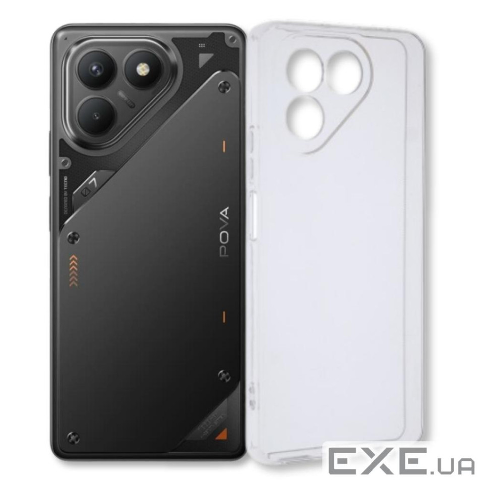 Чохол до мобільного телефона BeCover Tecno POVA 7 Neo (LJ6) Transparancy (715038)