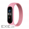 Ремінець BeCover Elastic Nylon Style для Xiaomi Mi Smart Band 5/Mi Smart Band 6 Size M Pink (706152)
