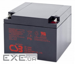 Акумуляторна батарея CSB GP12260 (12В, 26Ач)