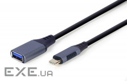 Перехідник OTG USB 3.0 AF to USB-C 0.15m Cablexpert (A-USB3C-OTGAF-01)