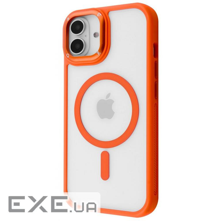 Чохол Proove Clear Essence Case with Magnetic Ring iPhone 16 orange (PCCEIP160010)