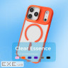 Чохол Proove Clear Essence Case with Magnetic Ring iPhone 16 orange (PCCEIP160010)