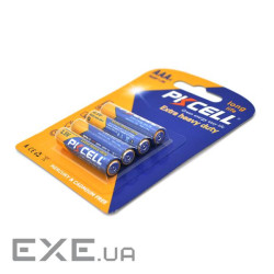 Батарейка сольова PKCELL 1.5V AAA/ R03, 4 штуки в блістері ціна за блістер , Q12 (9314)