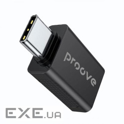 Перехідник OTG Proove Extension USB to Type-C black (HBEX00101001)