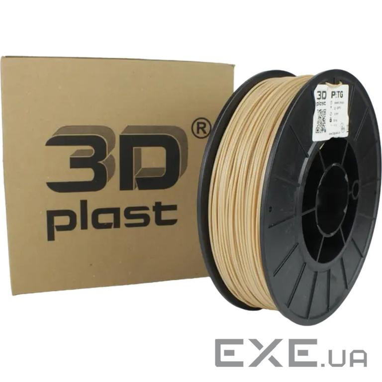 Пластик для 3D-принтера 3Dplast PLA 1.75мм, 0.85кг , beige (3DPLA17508BZH)