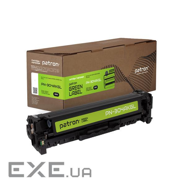 Картридж Patron HP 304A (CC530A) Green Label, black (PN-304AKGL)