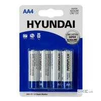 Батарейка HYUNDAI Super Alkaline AA 4шт/уп (HT7006001)