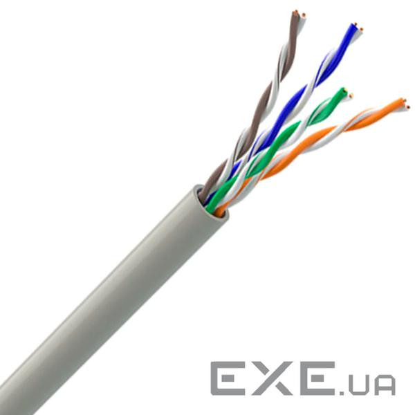 Кабель UTP, Cu (мідь), для внутрішньої прокладки, 4x2x0,49 мм, " Одескабель", бухта 30 (7931296 305м )