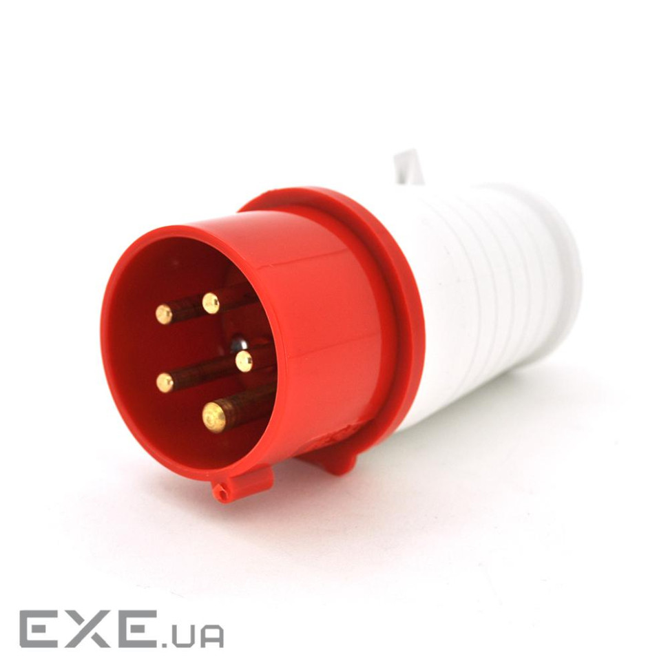 Вилка кабельна SF-015, 5 контактів, 3Р + N + E, 16А, 380V, IP44