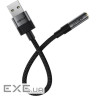 Перехідник USB AM to 3.5mm F 0.15m black Acefast (6974316285298)