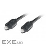 Кабель мультимедійний Optical Toslink 2.0m black REAL-EL (EL123500037)