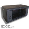 Шафа настінна Hypernet 6U 19" 600x350 (WMNC-35-6U-FLAT-BLACK)