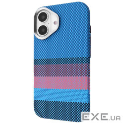 Чехол Proove Gleam Case with Magnetic Ring iPhone 16 blue borders (64727 blue borders)