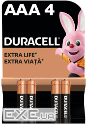 Батарейка DURACELL LR03 MN2400 1x4 шт . (81545421)