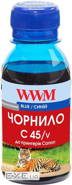 Чорнило WWM Canon CLI-481PB 100г Blue (C45/V-2)