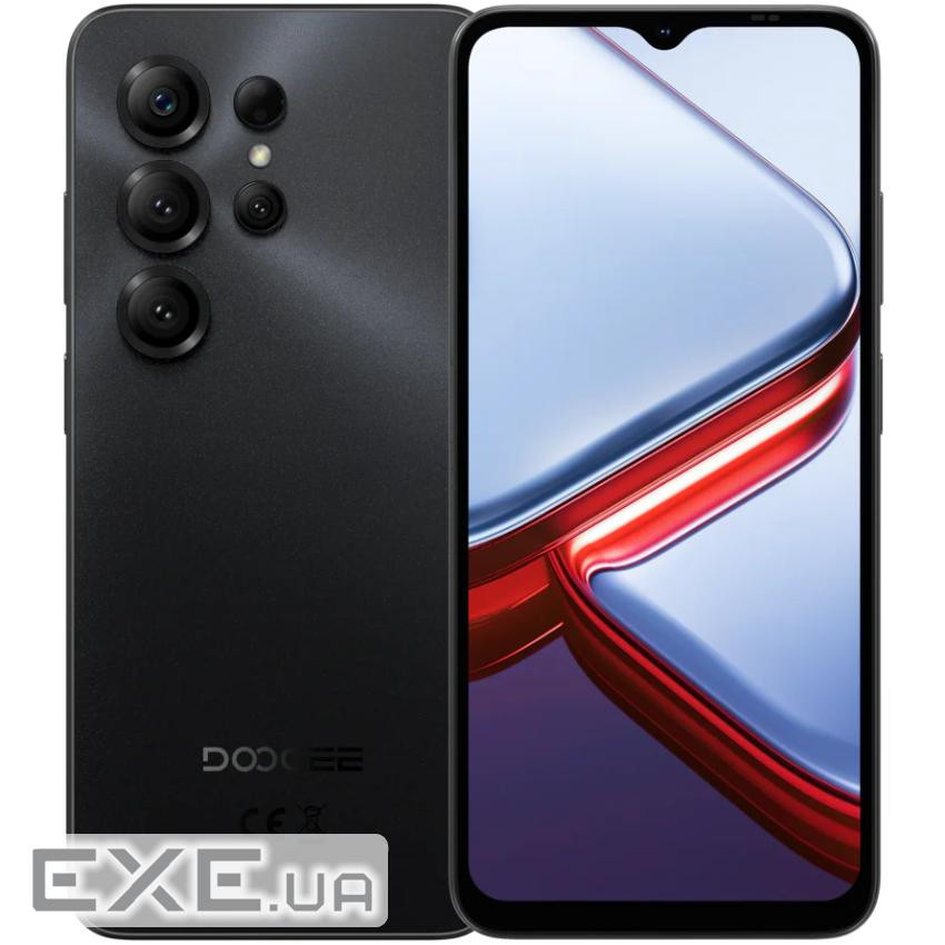 Смартфон Doogee Note 56X Pro 6.56" HD+ 90Hz 4/128GB /T7225/ 6150mAh /13+8Мп/ Black (NOTE_56XPRO_BK)