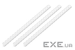 Пластикові пружини для біндера 2E, 38мм, прозорі, 50шт (2E-PL38-50CL) (2E-PL38-50CL)