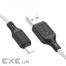 Кабель HOCO X90 Cool Silicone USB-A to Lightning 1м White (6931474788412)