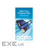 Дата кабель USB 2.0 AM to USB-C 3.0m 3.0A (18W) PVC black Vention (CTHBI)
