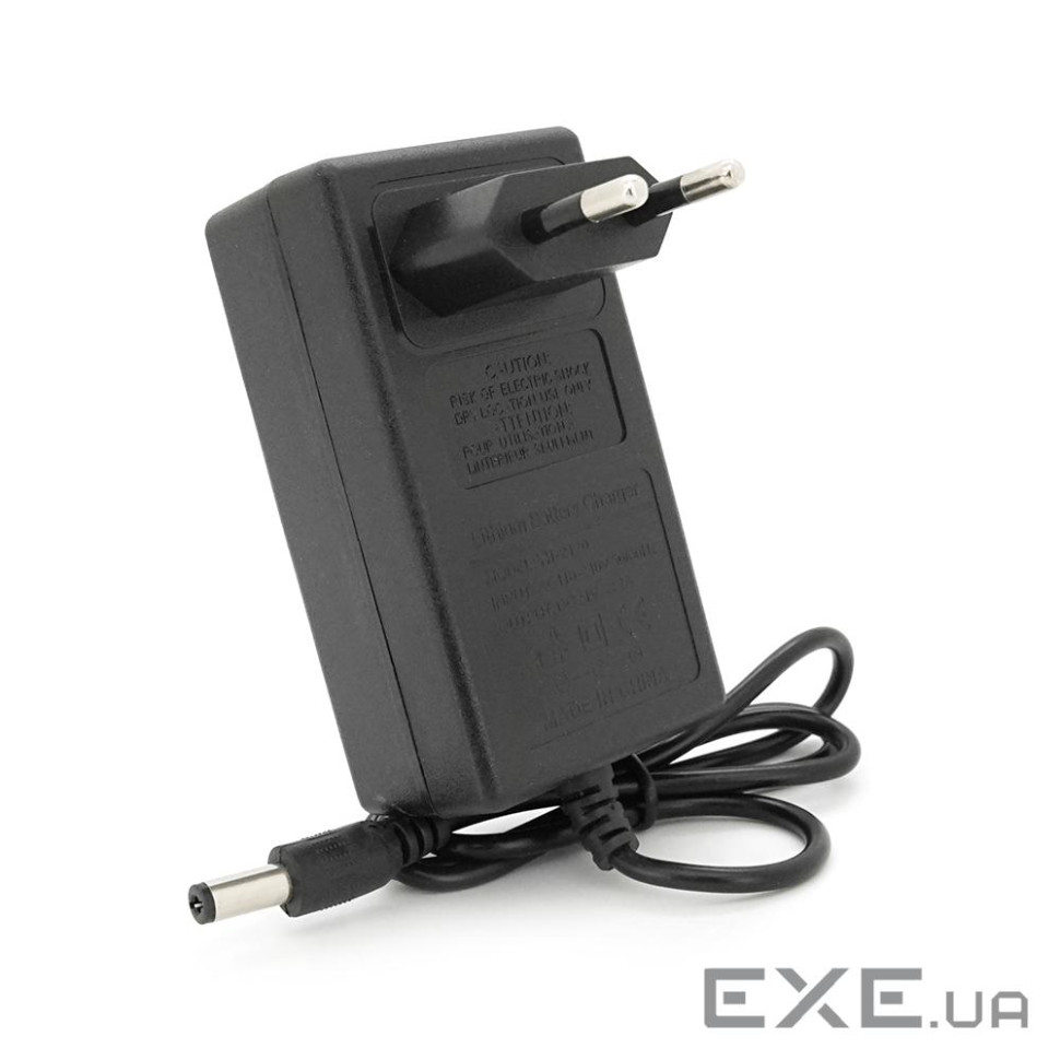 Зарядний пристрій для акумуляторів Li-ion 21V,5S,2A,штекер 5,5х2,1м (YH-2120 LED-індикація)